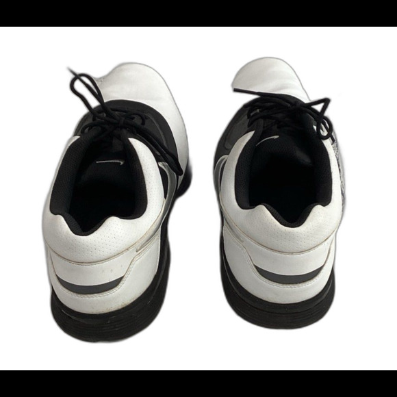 Nike Shoes Golf Men’s Size 12 Color White Black Plastic Spikes Golf Shoes. - Picture 3 of 7